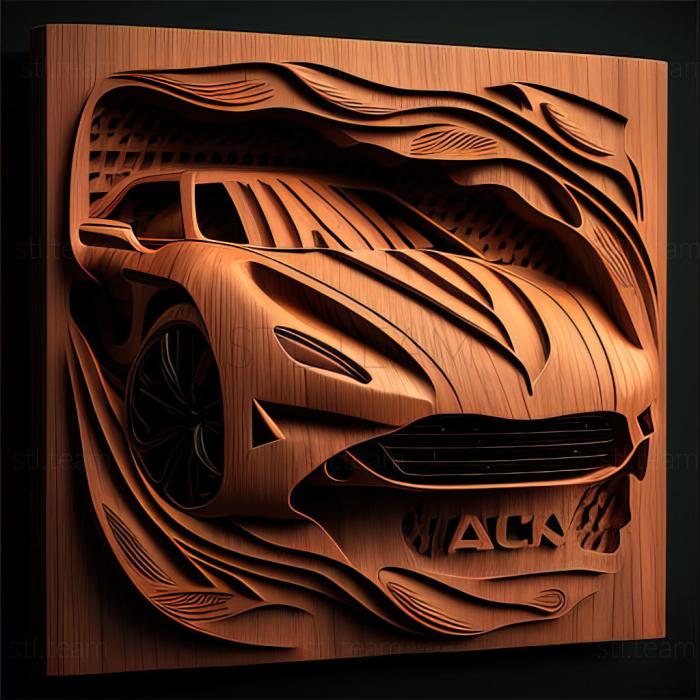 3D model Aston Martin Vulcan (STL)